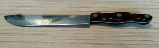 Vintage Cutco No.  22 Brown Handle Butcher Knife