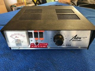 Vintage Astro Electronics Mach - 200 Ham Radio Linear Amplifier