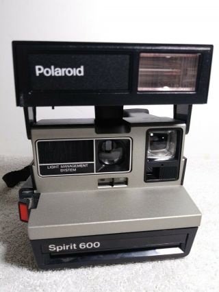 Vintage Polaroid Spirit 600 Instant Film Camera W/ Flash -