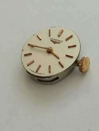 Vintage Longines Watch Movement & Dial Calibre 410.  Spares & Repairs