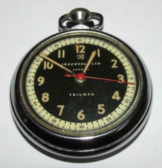 Vintage Ingersoll Triumph Pocket Watch - For Spares / Repair