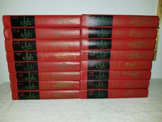 Vintage 1953 - 1954 The Childrens Hour Books Volumes 1 - 16 Complete Set