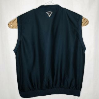 Callaway Golf Vest V - Neck Pullover Size XL Navy Blue Vintage 4