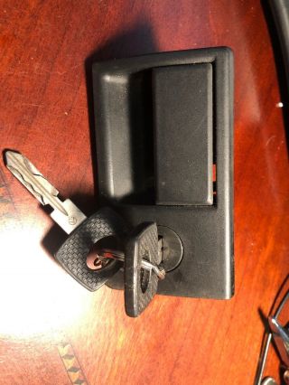 86 - 93 Mercedes W124 Glove Box Compartment Lock W/ Keys Handschuhfach Schloss