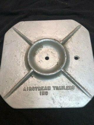 Vintage Airstream Hitch Rest Plate
