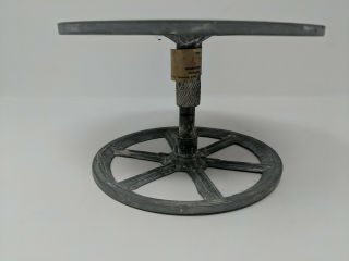 Kingspin Turntable Banding Pottery Wheel Equipment Art Made in USA Aluminum VTG 3