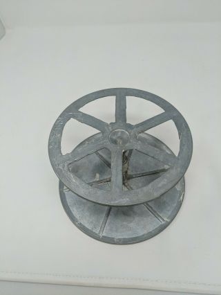 Kingspin Turntable Banding Pottery Wheel Equipment Art Made in USA Aluminum VTG 5