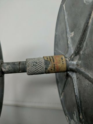 Kingspin Turntable Banding Pottery Wheel Equipment Art Made in USA Aluminum VTG 6