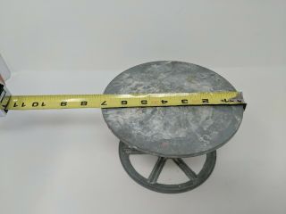 Kingspin Turntable Banding Pottery Wheel Equipment Art Made in USA Aluminum VTG 8