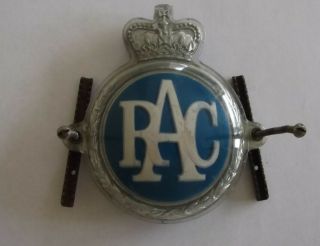 Rac Royal Automobile Club Classic/vintage Car Badge