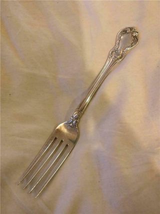 Antique Vintage Towle Old Master Sterling Silver Fork 7 - 1/8 " 50.  7 Grams Gorgeous