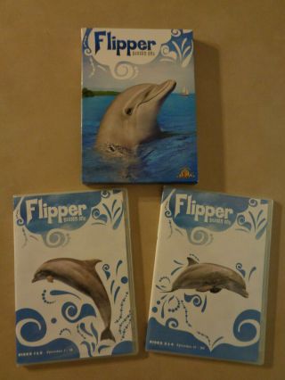 Flipper Season One Dvd Set 4 Discs 30 Episodes Vintage 1960 