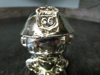 Vintage c1950s Phillips 66 Service Man Mascot Paperweight 2