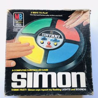 Vintage 1978 Simon " A Computer Controlled Game " Perfectly