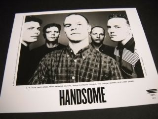 Handsome Number Two Vintage 1996 8 " X 10 " Promo Publicity Press Photo