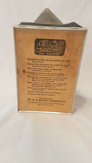 Vintage Bee Keeping Smoker By A.  I.  Root Company 4
