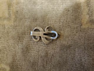 Vintage Sterling Silver Dollar Sign Money Clip - has not been polished 2