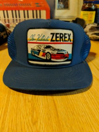 Alan Kulwicki Zerex Trucker Racing Vintage Nascar Hat Winston Cup Vintage