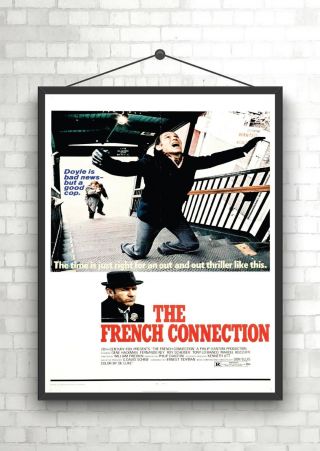 The French Connection Vintage Large Movie Poster Art Print A0 A1 A2 A3 A4 Maxi