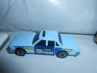 VTG 1983 HOT WHEELS CRACK UPS CRUNCH CHIEF VARIATIONS STATE POLICE CARS HK 4