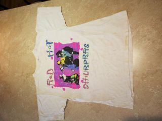 Vintage 1990 Red Hot Chili Peppers Shirt Uber Rare Try To Find Another