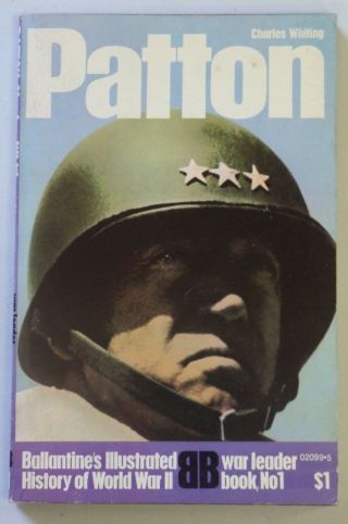 Patton By Charles Whiting Vintage 1970 Ballantine History Of Ww2 Book 1
