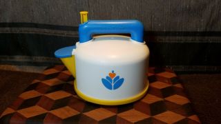 Fisher Price Fun With Food Whistling Tea Kettle Teapot Vintage 1987 Made In Usa