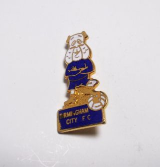 Birmingham City Fc - Vintage Enamel Coffer Badge