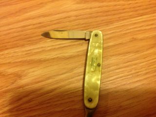 Vintage (1950 ' s) Autopoint Chicago Advertising Letter Opener Knife. 4