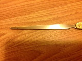 Vintage (1950 ' s) Autopoint Chicago Advertising Letter Opener Knife. 5