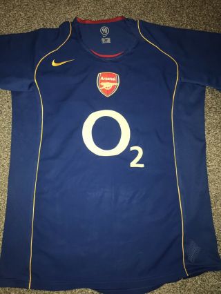 Arsenal Away Shirt 2004/05 Medium Rare And Vintage