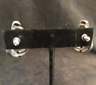 Vintage Knot Cluster Tye 925 Sterling Silver - Thailand: Pierce Earrings: 5g 4
