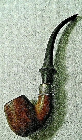 Vintage Wdc Wellington Bent Smoking Pipe