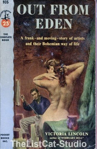 Vpb - 310 Vintage Collectible Paperback Out From Eden Victoria Lincoln