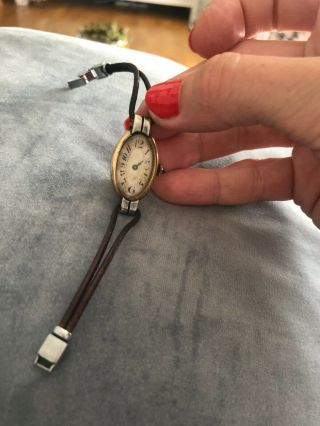 Vintage Watch Like Cartier Ladies Watch For Spares / Repair