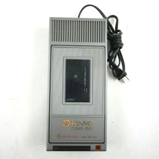 Vintage Kinyo Slim Vhs Uv - 413 Video Cassette Rewinder Ul Listed 80k5