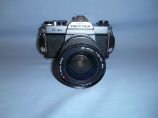 Vintage Asahi Pentax K1000 35mm Slr Film Camera Tokina At - X 28 - 85 1:35 - 4.  5 Lens