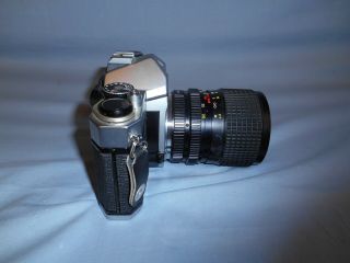 Vintage Asahi Pentax K1000 35mm SLR Film Camera Tokina AT - X 28 - 85 1:35 - 4.  5 Lens 6