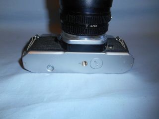 Vintage Asahi Pentax K1000 35mm SLR Film Camera Tokina AT - X 28 - 85 1:35 - 4.  5 Lens 7