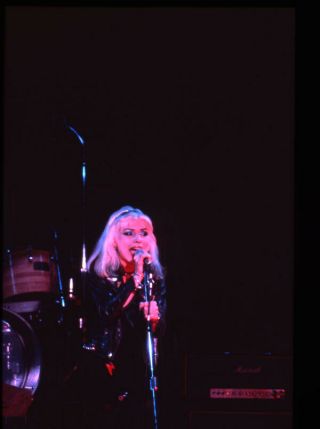 Blondie Debbie Deborah Harry Vintage Concert Photo 35mm Transparency