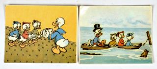 Disney Donald Duck & Scrooge Mcduck Vintage Pocket Calendar 1992