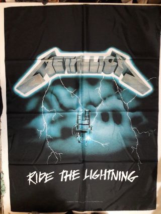 Vintage Metallica 1994 Textile Poster Flag