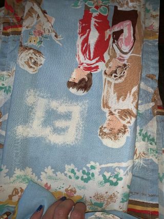 1982 Vintage E.  T.  Twin SHEET SET 1 Fitted1 Flat 41” curtains 4 panels 5
