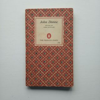Vintage Book: The Penguin Poets: John Donne,  John Donne,  (penguin Books,  1964)