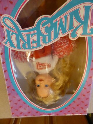 Vintage 1983 Tomy Kimberly Cheerleader Doll 17 