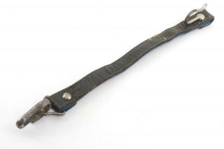 Ww2 Vintage Japanese Army Leather Sword Hanger Belt B9880