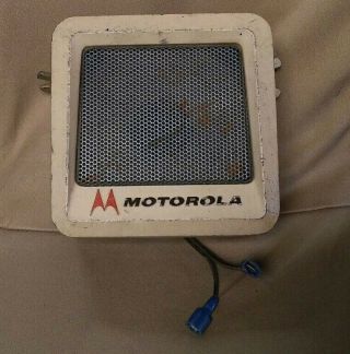 Vintage Motorola Tsn6000a External Speaker &