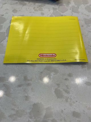 VINTAGE NINTENDO NES MARIO BROTHERS 3 WITH POSTER & INSTRUCTIONS 6