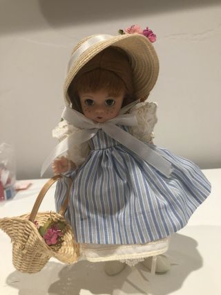 Summer Garden Vintage Madame Alexander 8 Inch Doll No Box