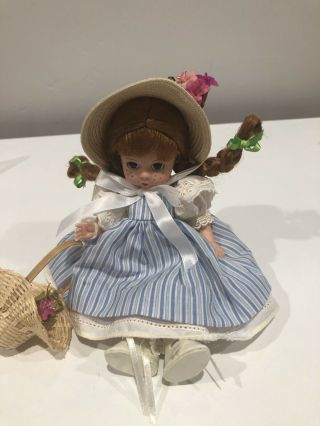 Summer Garden Vintage Madame Alexander 8 Inch Doll No Box 4